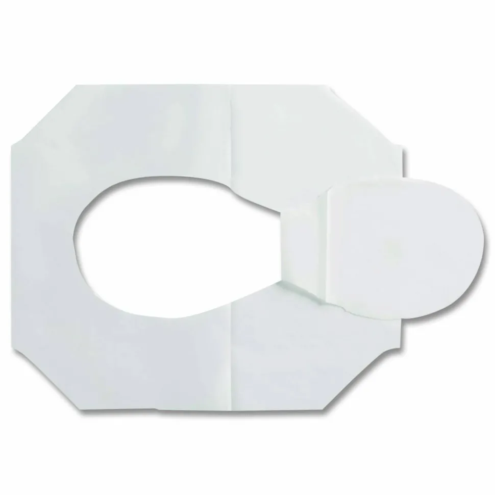 Georgia Pacific Professional Safe-T-Gard Half-Fold Toilet Seat Covers, 14.5 x 17, White, 250/Pack, 20 Packs/Carton