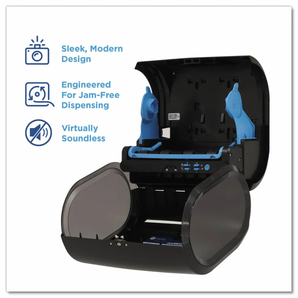 Georgia Pacific Professional enMotion Impulse 10 Automated Towel Dispenser, 9.25 x 14.6 x 14, Black