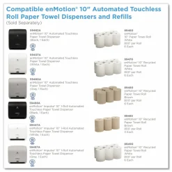 Georgia Pacific Professional enMotion Impulse 10 Automated Towel Dispenser, 9.25 x 14.6 x 14, Black