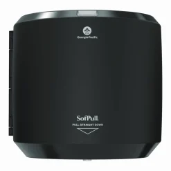 Georgia Pacific Professional SofPull CenterPull Hand Towel Dispenser, 10.13 x 10.58 x 11.33, Black