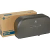 Georgia Pacific Professional Jumbo Jr. Bathroom Tissue Dispenser, Double Roll, 22.1 x 4.8 x 12.1, Black