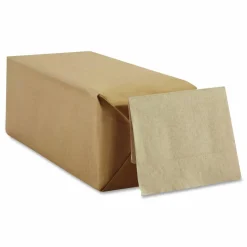 Georgia Pacific Professional Dixie Full-Fold Dispenser Napkins, 1-Ply, 12 x 13, Brown, 600/Pack, 12 PK/CT