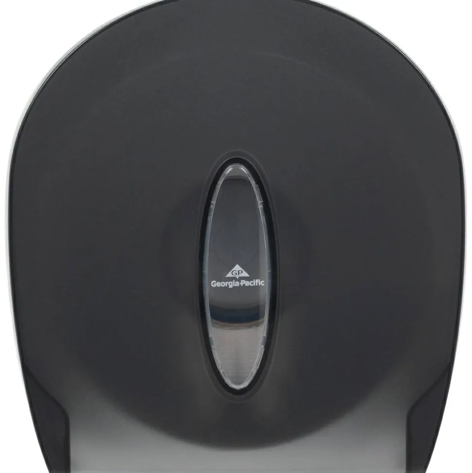 Georgia-Pacific 1-Roll Jumbo Jr. High-Capacity Toilet Paper Dispenser, Translucent Smoke