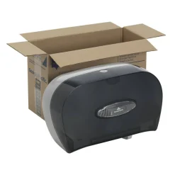 Georgia-Pacific Side-by-Side Standard Roll Toilet Paper Dispenser, 59206, 13.58
