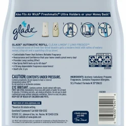 Glade Automatic Spray Refill Value Pack - 12.4 fl oz (0.4 quart) - 70 Day - Long Lasting - 2/Pack - 3 / Carton