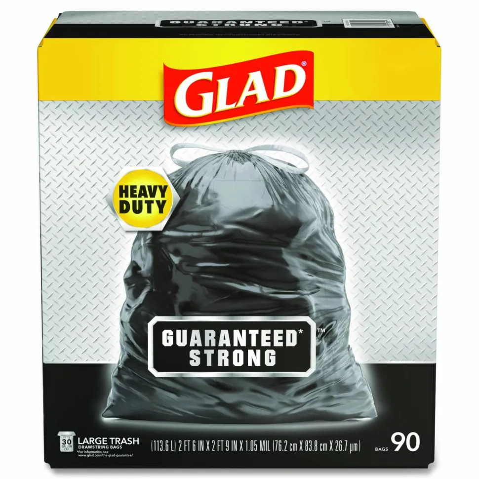 Glad Strong Large Drawstring Trash Bags