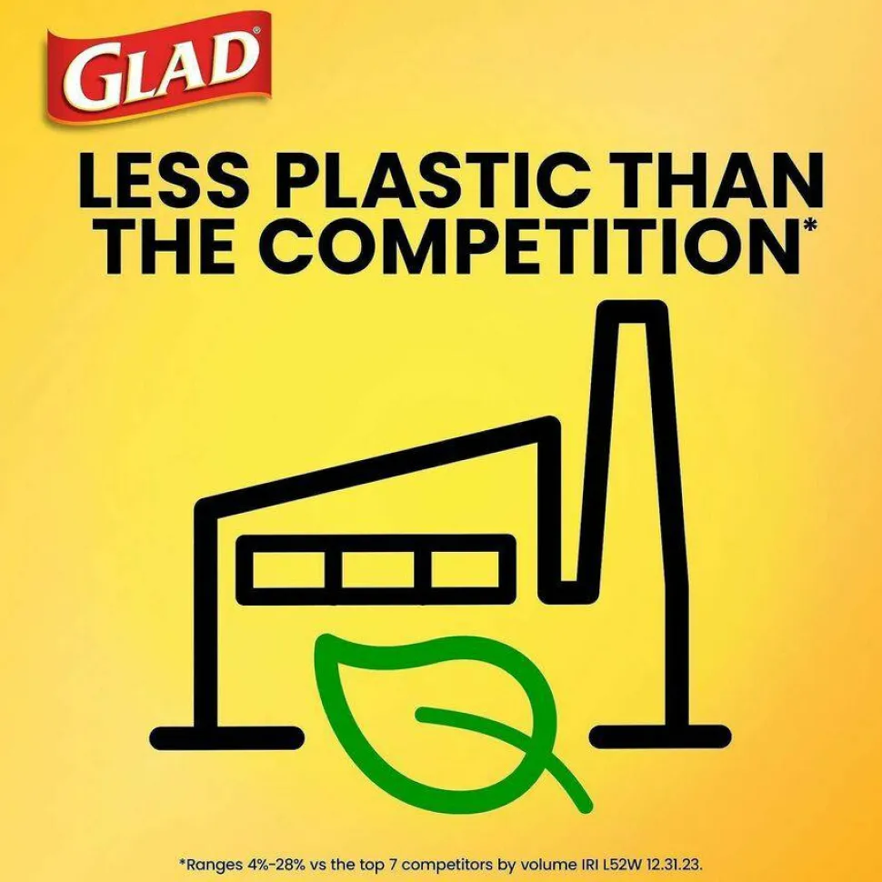 Glad Strong Large Drawstring Trash Bags