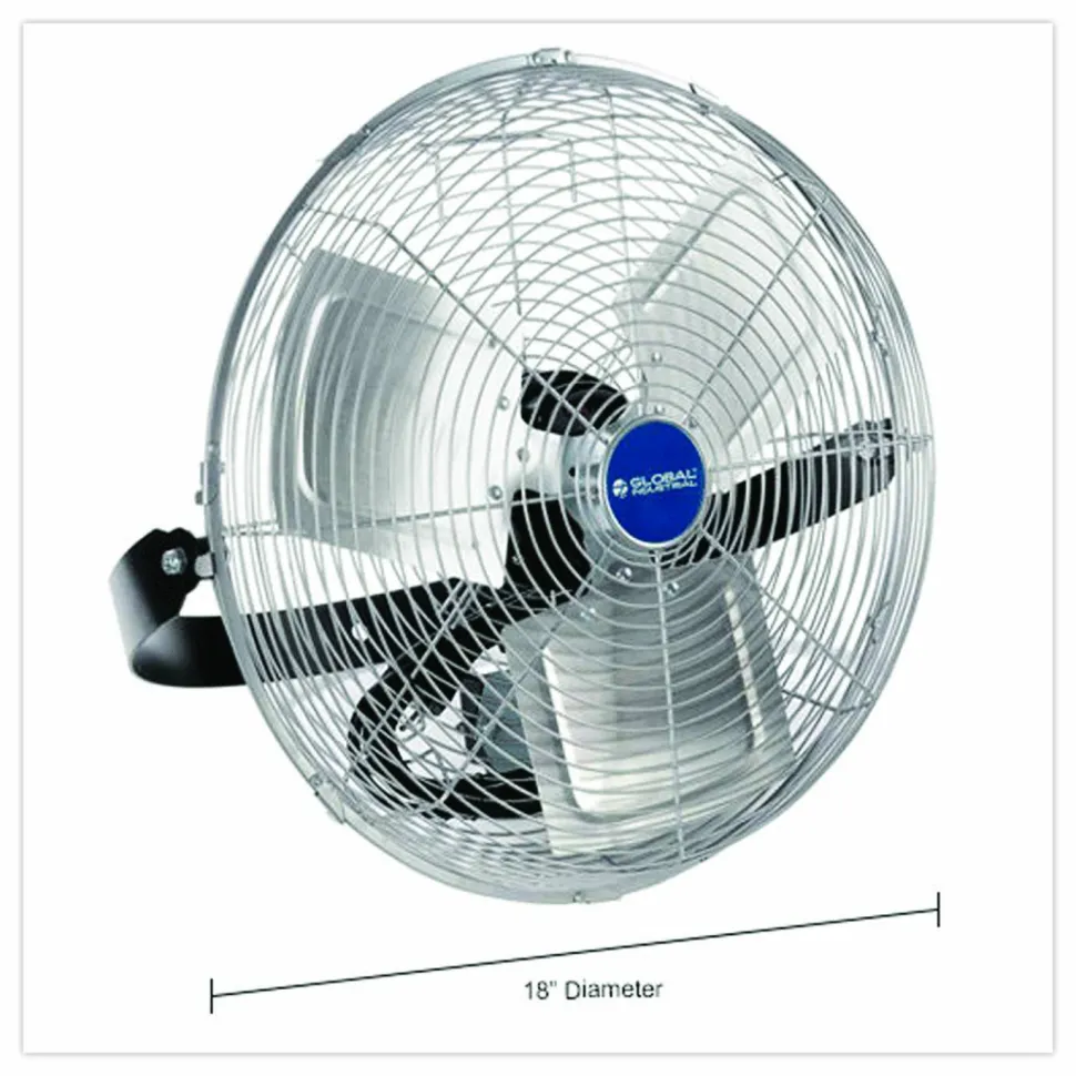 Global Industrial 18" Industrial Workstation Fan, 4,600 CFM, 1/3 hp