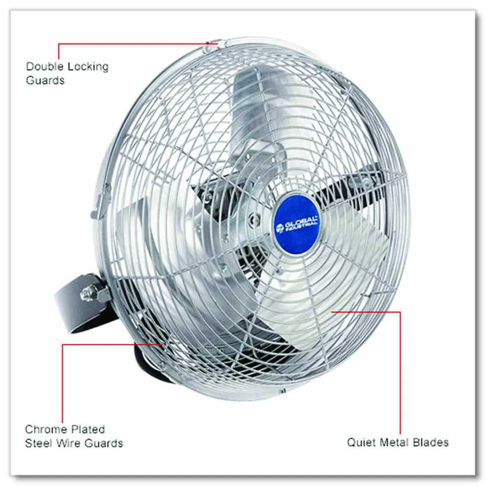 Global Industrial 18" Industrial Workstation Fan, 4,600 CFM, 1/3 hp
