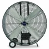 Global Industrial 48" Portable Drum Blower Fan, 2 Speeds, Black