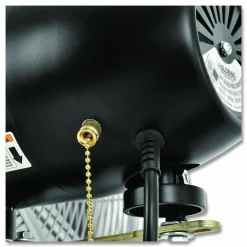 Global Industrial Deluxe Oscillating Wall Mount Fan, 24
