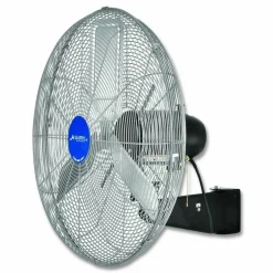 Global Industrial Deluxe Oscillating Wall Mount Fan, 24