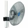 Global Industrial Deluxe Oscillating Fan, Pole or Column Mount, 30", 7,300 CFM, 1/2 hp
