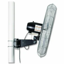 Global Industrial Deluxe Oscillating Fan, Pole or Column Mount, 30
