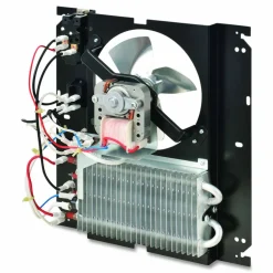 Global Industrial Fan Forced Wall Heater, Shaded Pole Motor, 2,000 W, 10.63 x 4.75 x 12.25, White