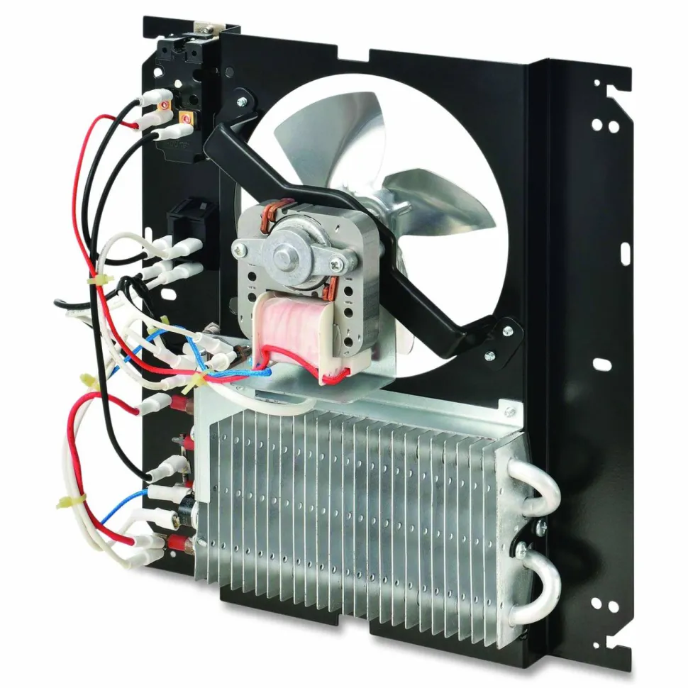 Global Industrial Fan Forced Wall Heater, Shaded Pole Motor, 2,000 W, 10.63 x 4.75 x 12.25, White