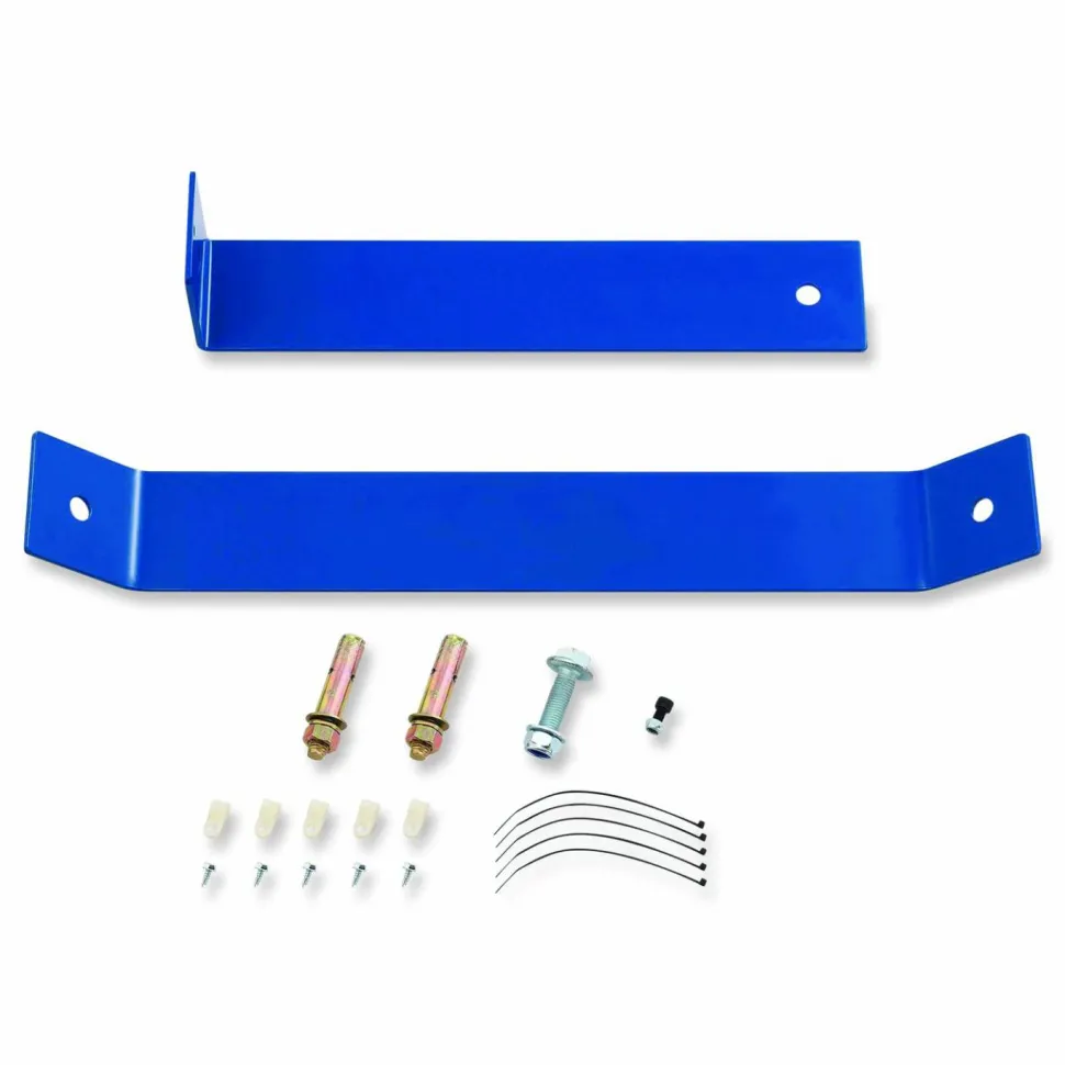 Global Industrial High Velocity Fan, Wall and Column Mount, 22", 1 Speed, Blue