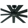 Global Industrial Industrial Ceiling Fan, 96", 6 Speeds, 10,500 CFM, Black