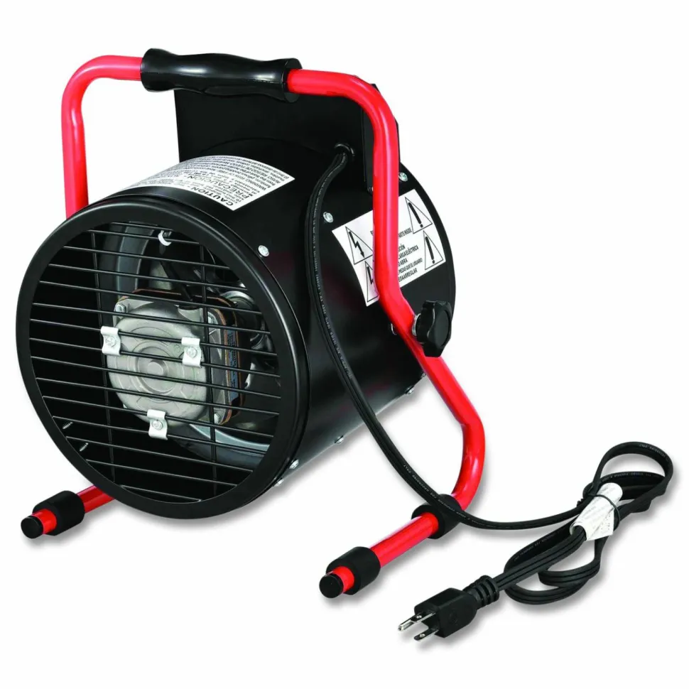 Global Industrial Portable Electric Space Heater, 1,500 W, 11.25 x 14.75 x 17.5, Black