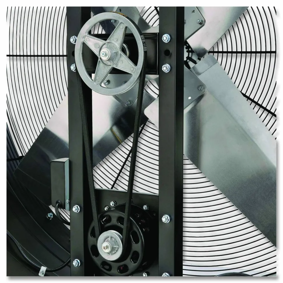 Global Industrial Portable Drum Blower Fan, 42", 2 Speeds, Black