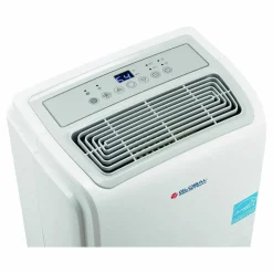 Global Industrial Portable Dehumidifier with Pump and Wi-Fi, 11.62 x 11.62 x 24.81, White