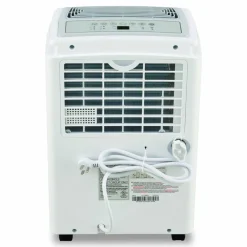 Global Industrial Portable Dehumidifier with Pump and Wi-Fi, 11.62 x 11.62 x 24.81, White