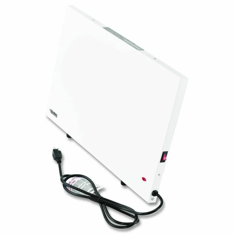 Global Industrial Radiant Panel Heater, 120 W, 22.43 x 1.06 x 14.87, White