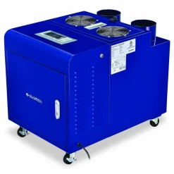 Global Industrial Ultrasonic Humidifier, Cool Mist with Dual Output, 53 pt Tank Capacity, 18.25 x 24.75 x 22.25, Blue