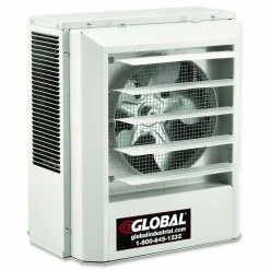 Global Industrial Unit Heater, Horizontal or Vertical Downflow, 5,000 W, 14.13 x 8.5 x 16, White