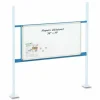 Global Industrial Workbench Whiteboard Panel Kit, Steel/Aluminum, 48"