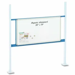 Global Industrial Workbench Whiteboard Panel Kit, Steel/Aluminum, 48"