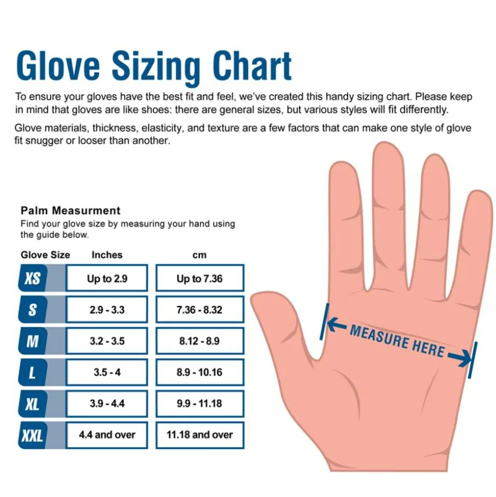 Gloveworks Nitrile Industrial Powder-Free Disposable Gloves, Extra Large, Black, Box Of 100 Gloves