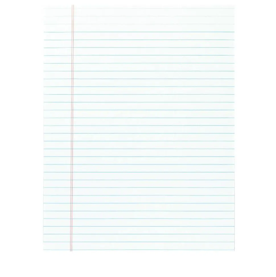 Glue-Top Legal Pads, 8-1/2" x 11", Legal Ruled, 50 Sheets, White, Pack Of 12 Pads