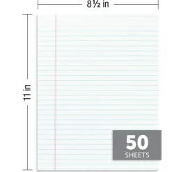 Glue-Top Legal Pads, 8-1/2