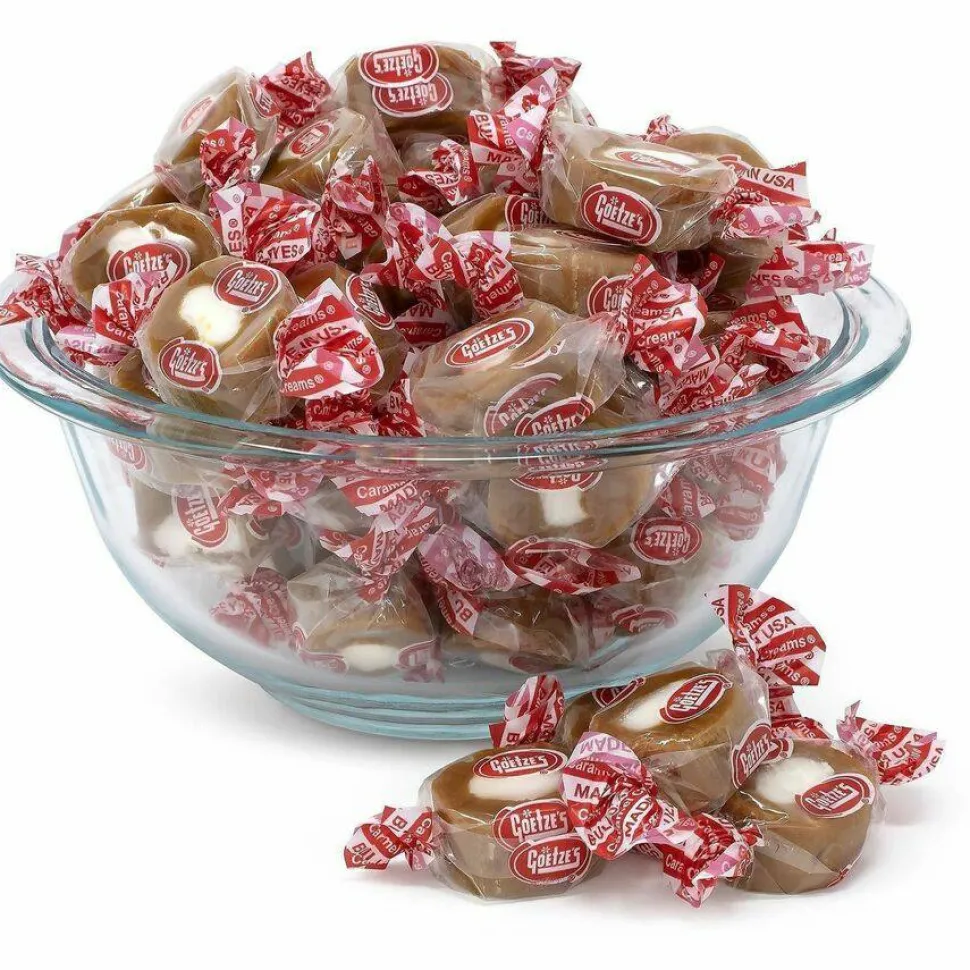 Goetze's Caramel Creams Candy, Caramel, 48 oz Bag