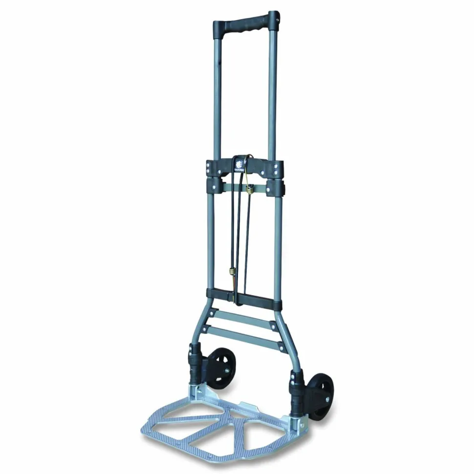 GoGreen Power Luggage Cart ,150 lbs Capacity, 40 x 15.25 x 16.5, Gray