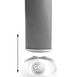 GOgroove SonaVERSE GGSVUSB100WTEW Portable Speaker System - 2 W RMS - White