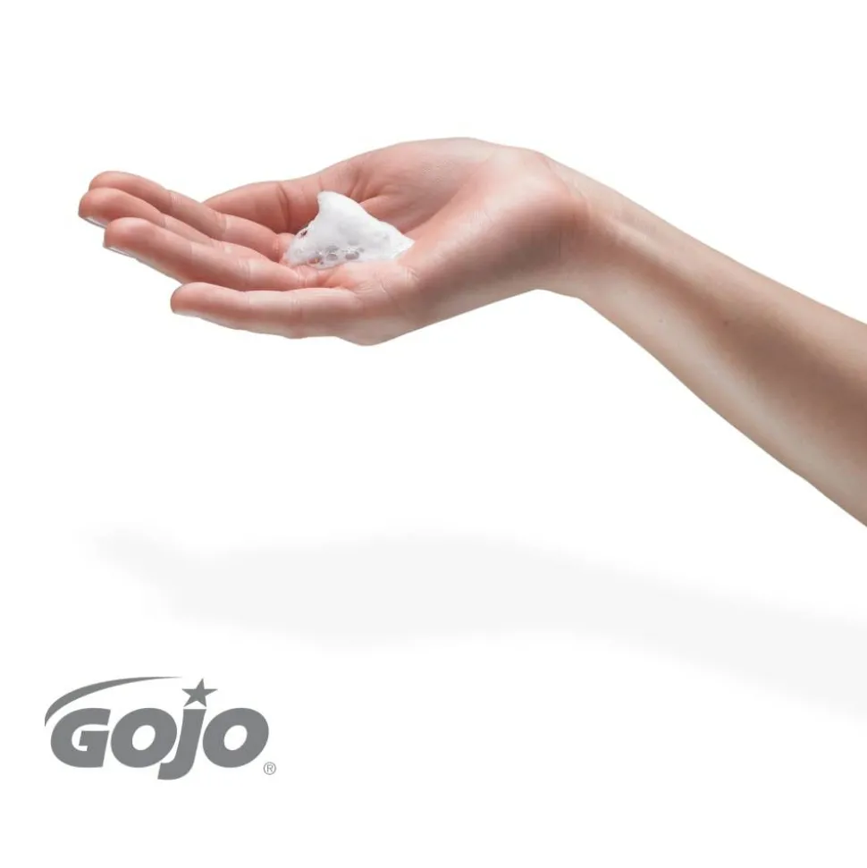 GOJO FMX-12 Luxury Foam Hand Wash Soap, Cranberry Scent, 42.27 Oz, Carton Of 4 Bottles