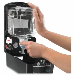 GOJO LTX-12 Touch-Free Dispenser, 1,200 mL, 5.75 x 3.33 x 10.5, Brushed Chrome/Black