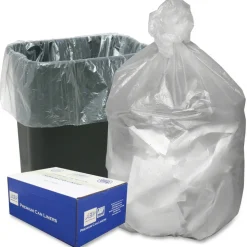 Good ‘n Tuff Resin Waste Can Liners, 16 Gallon, Natural, Box Of 1,000 Liners