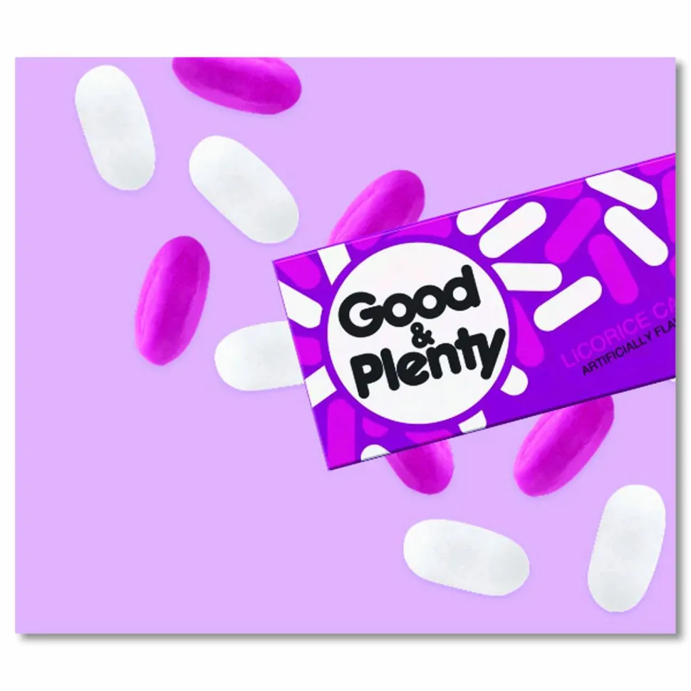 Good & Plenty Licorice Candy, 5 lb Bag
