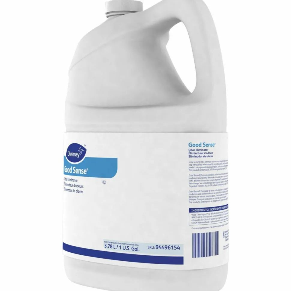 Good Sense Odor Eliminator - Air freshener - liquid - bottle - 1 gal - fresh - concentrated - tan