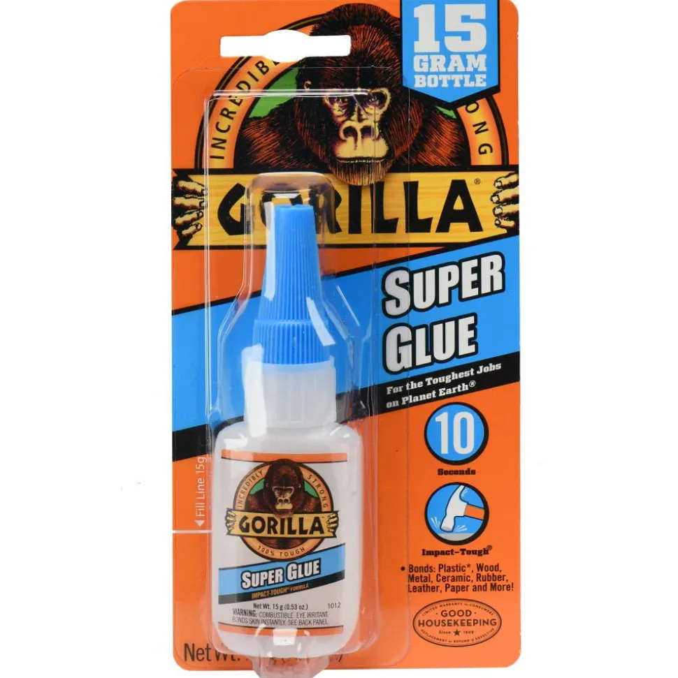 Gorilla Super Glue, 0.53 Oz Bottle