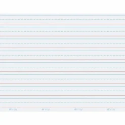 GoWrite! Dry-Erase Double-Sided Learning Boards, 11" x 8 1/4", White, Pack Of 30