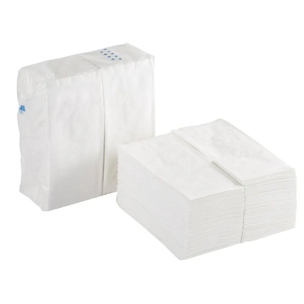 GP PRO Dixie 1/8-Fold 2-Ply Dinner Napkins, 100% Recycled, White, Pack Of 100