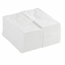 GP PRO Dixie 1/8-Fold 2-Ply Dinner Napkins, 100% Recycled, White, Pack Of 100