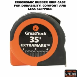 Great Neck ExtraMark Tape Measure, 1