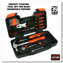 Great Neck Homeowner's 39-Piece Tool Set, 12.38