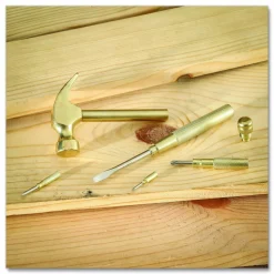 Great Neck 5-in-1 Carpenter's Hammer with Nesting Handle Containing Four Screwdrivers, 6.5