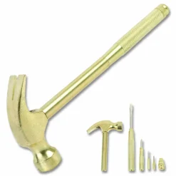 Great Neck 5-in-1 Carpenter's Hammer with Nesting Handle Containing Four Screwdrivers, 6.5